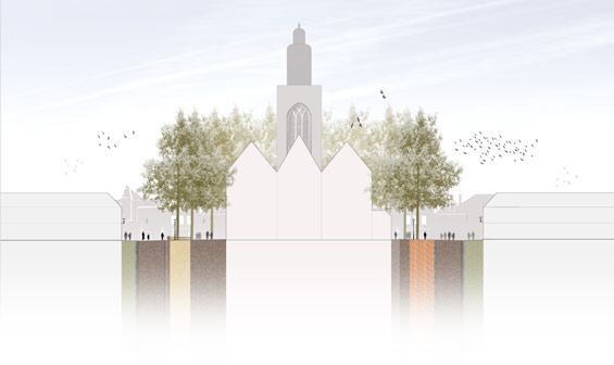 Market of Vlaardingen - Stijlgroep landscape and urban design